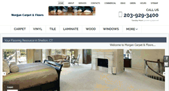 Desktop Screenshot of morgancarpet.com